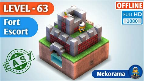 Mekorama level 63  Another great level is sneak in